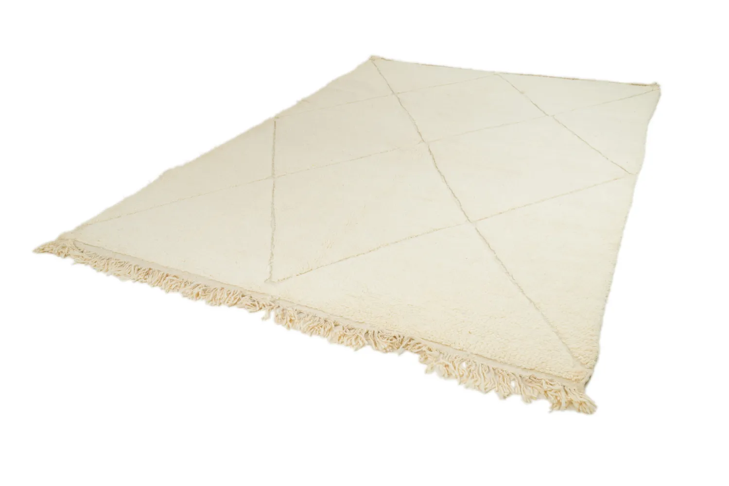 Kilim Moroccan Berber rug Beni Ourain 210 x 310 cm