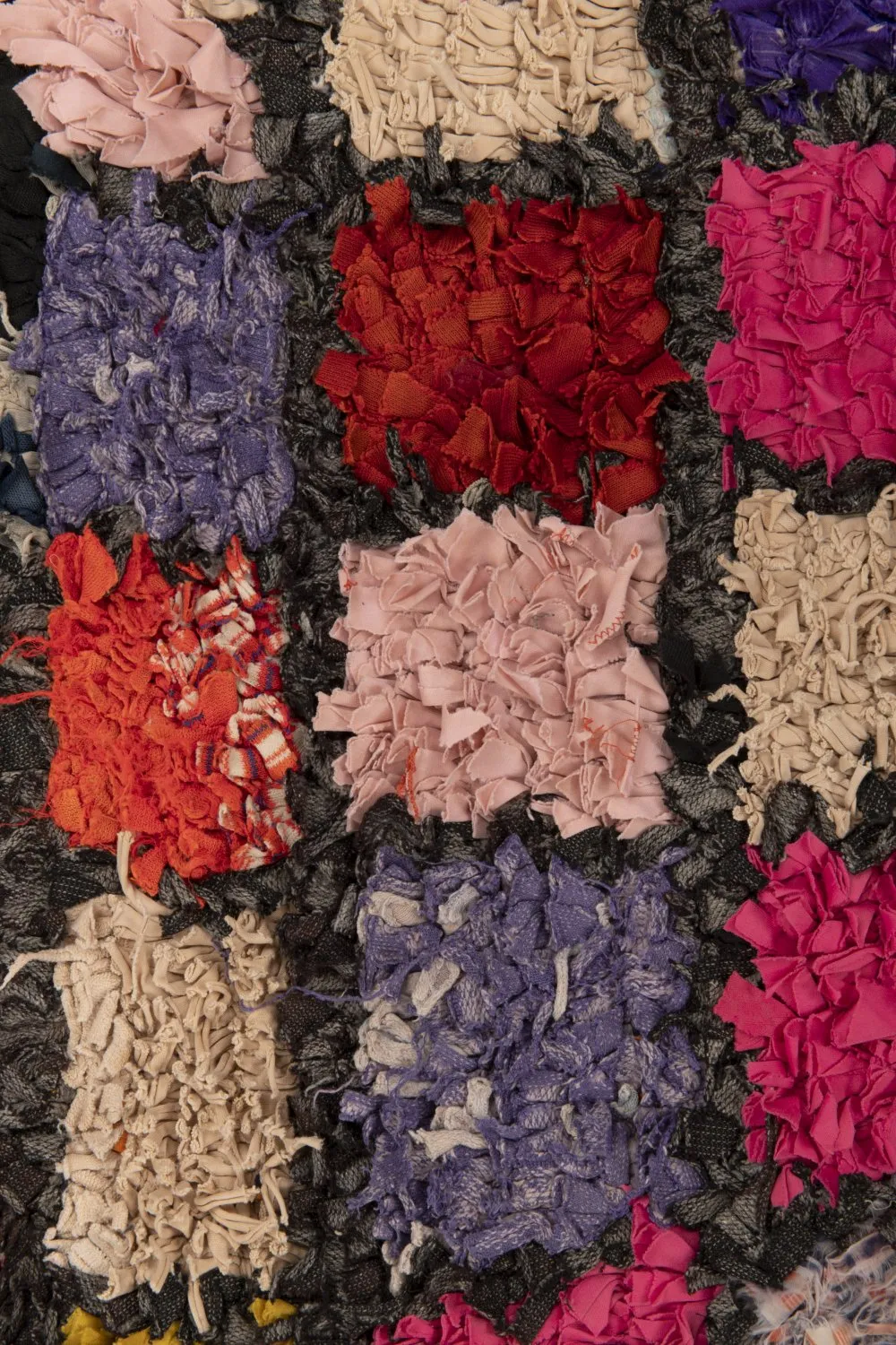 Moroccan Berber rug Boucherouite 230 x 140 cm