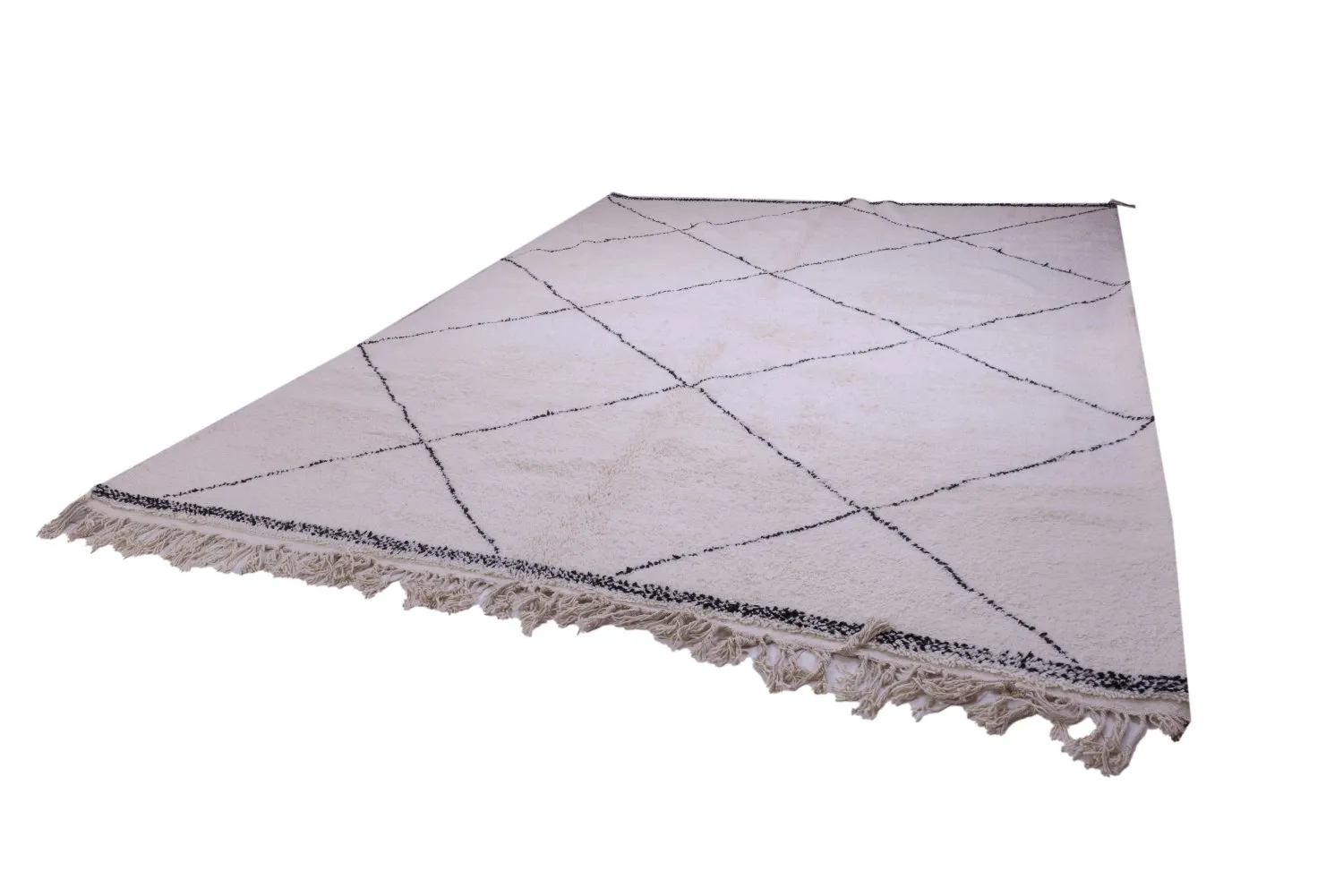 Kilim Moroccan Berber rug Beni Ourain 405 x 320 cm
