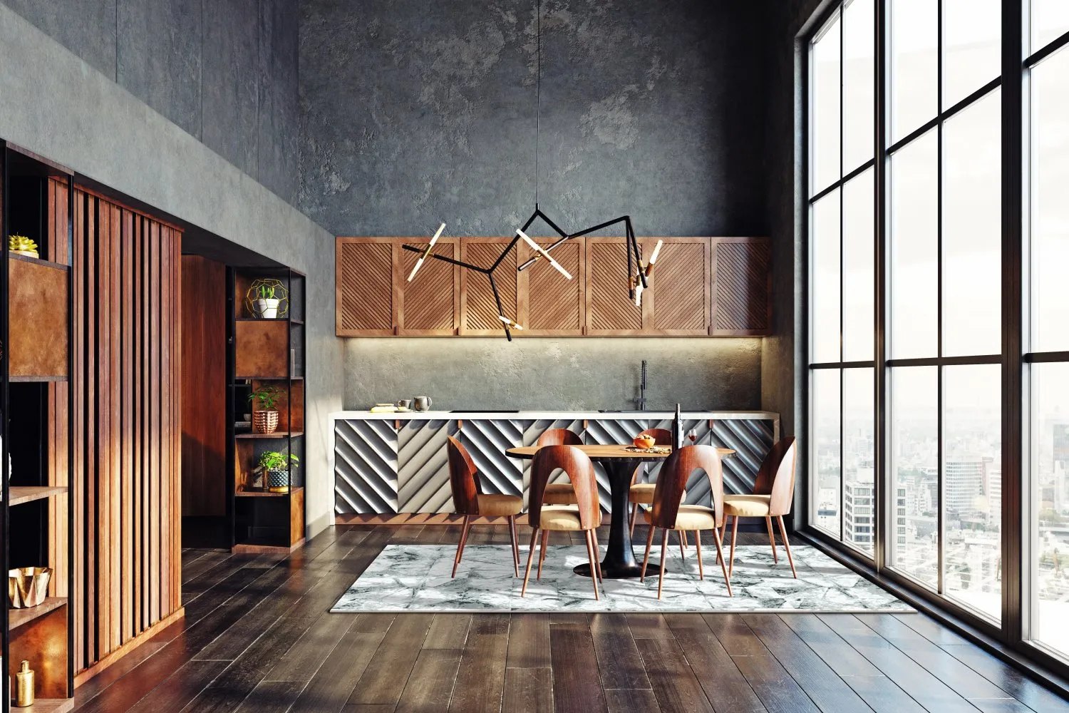 Wilton rug - Hakari (grey)
