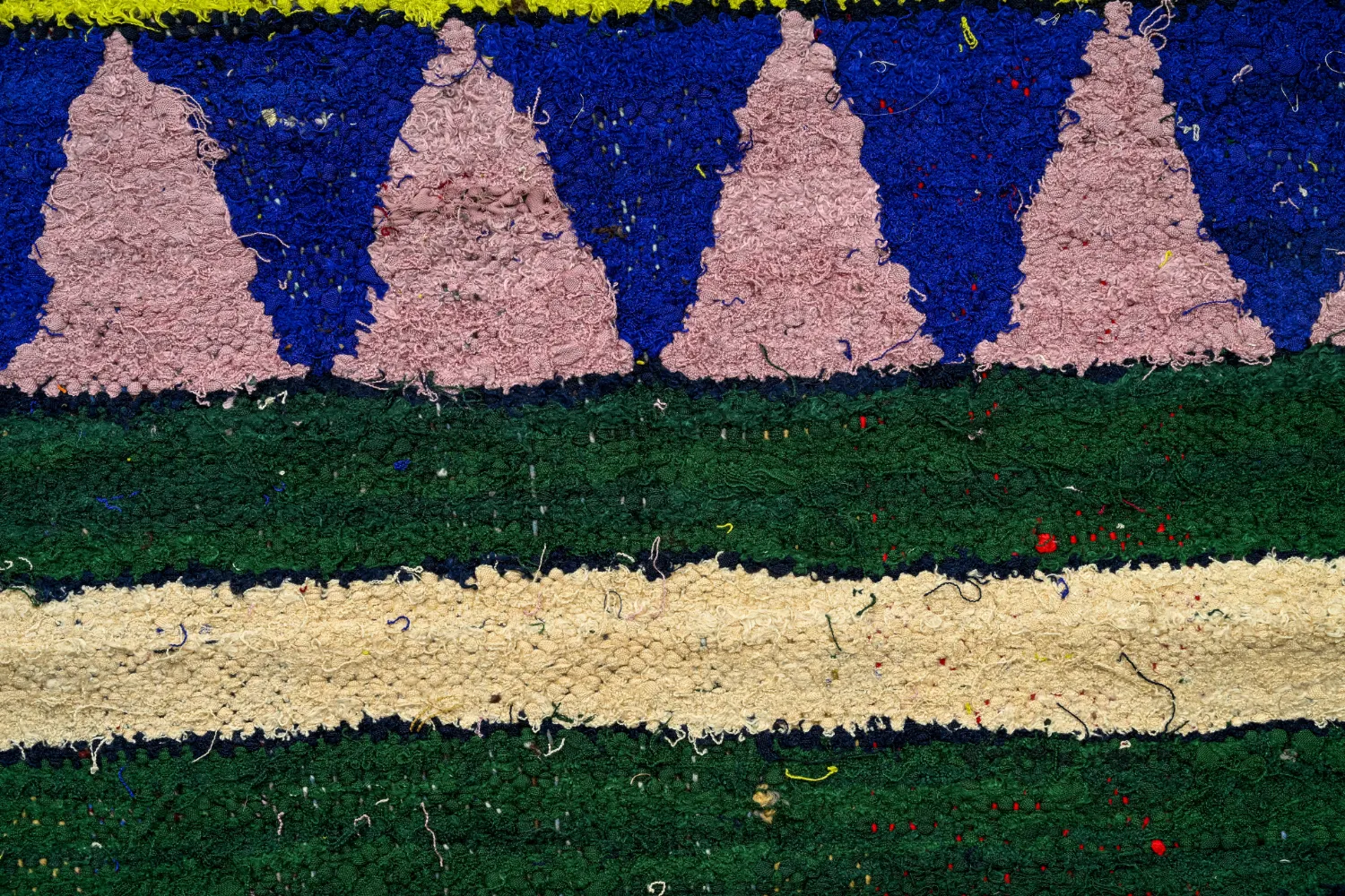 Moroccan Berber rug Boucherouite 170 x 255 cm
