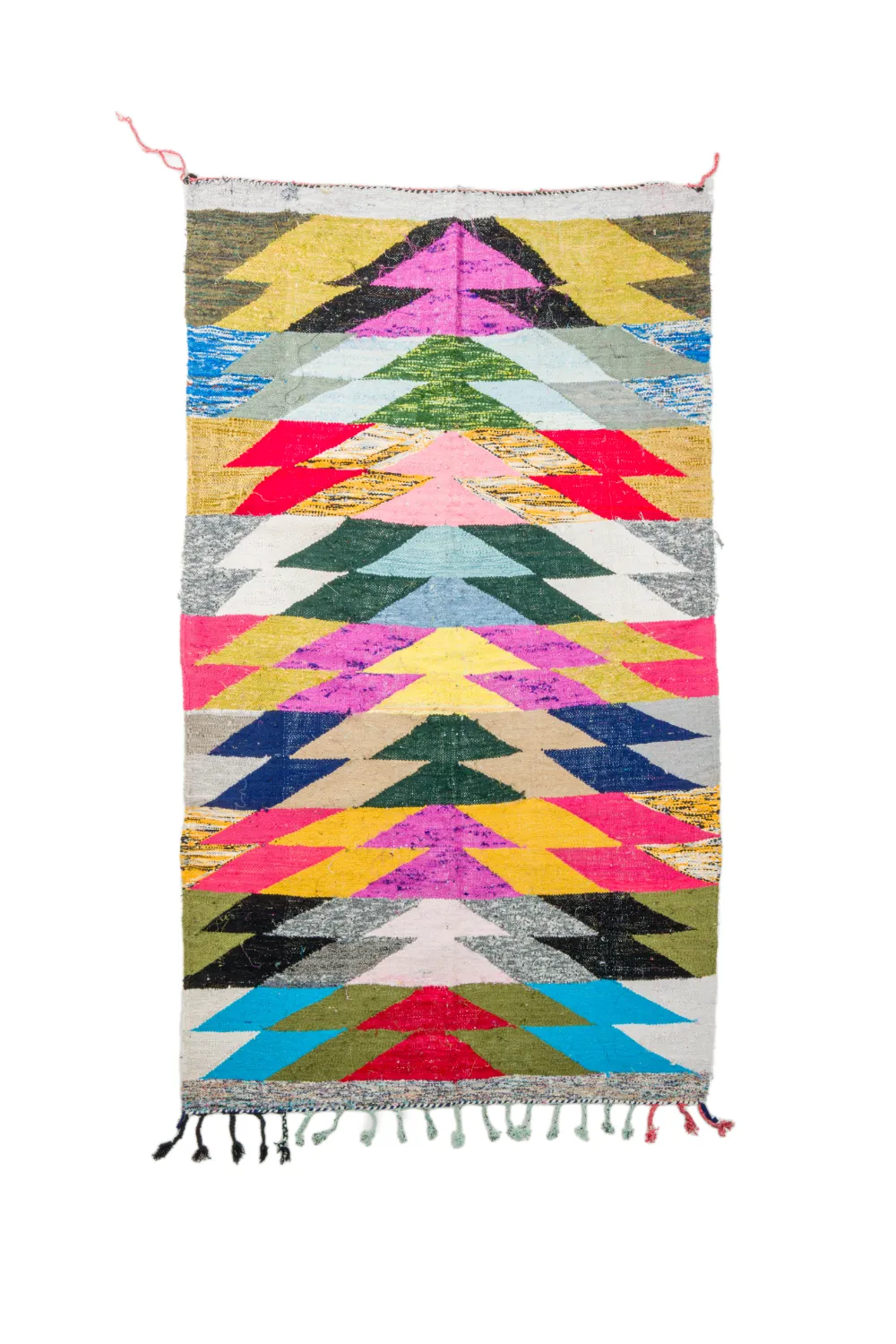 Moroccan Berber rug Boucherouite 155 x 255 cm