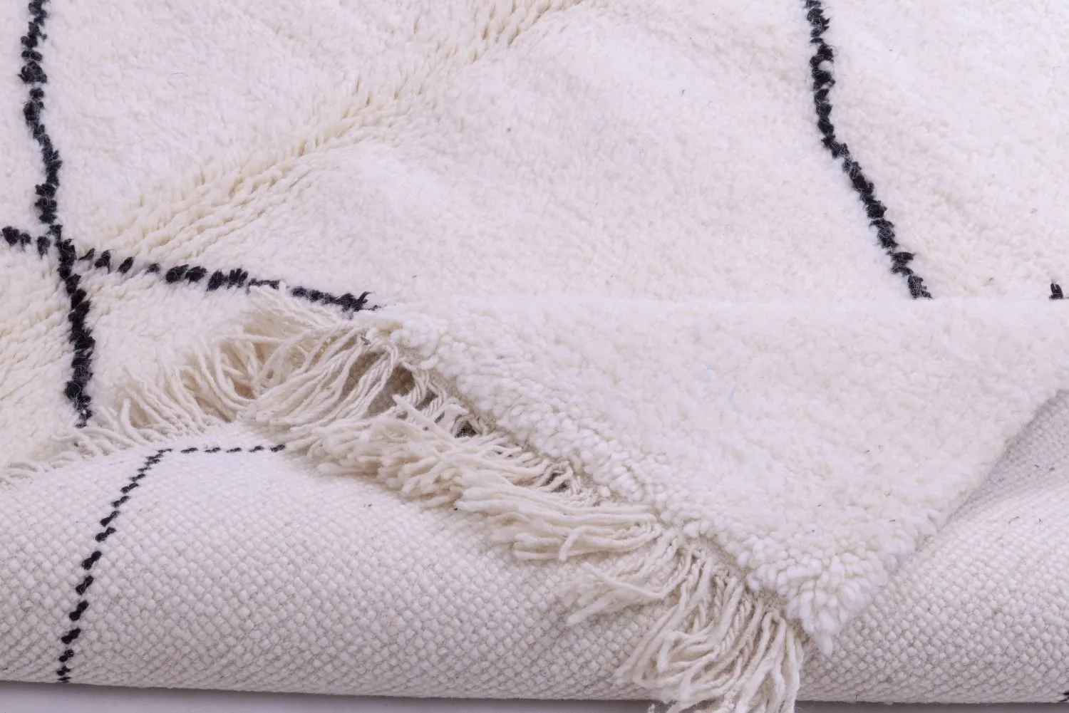Kilim Moroccan Berber rug Beni Ourain 315 x 195 cm