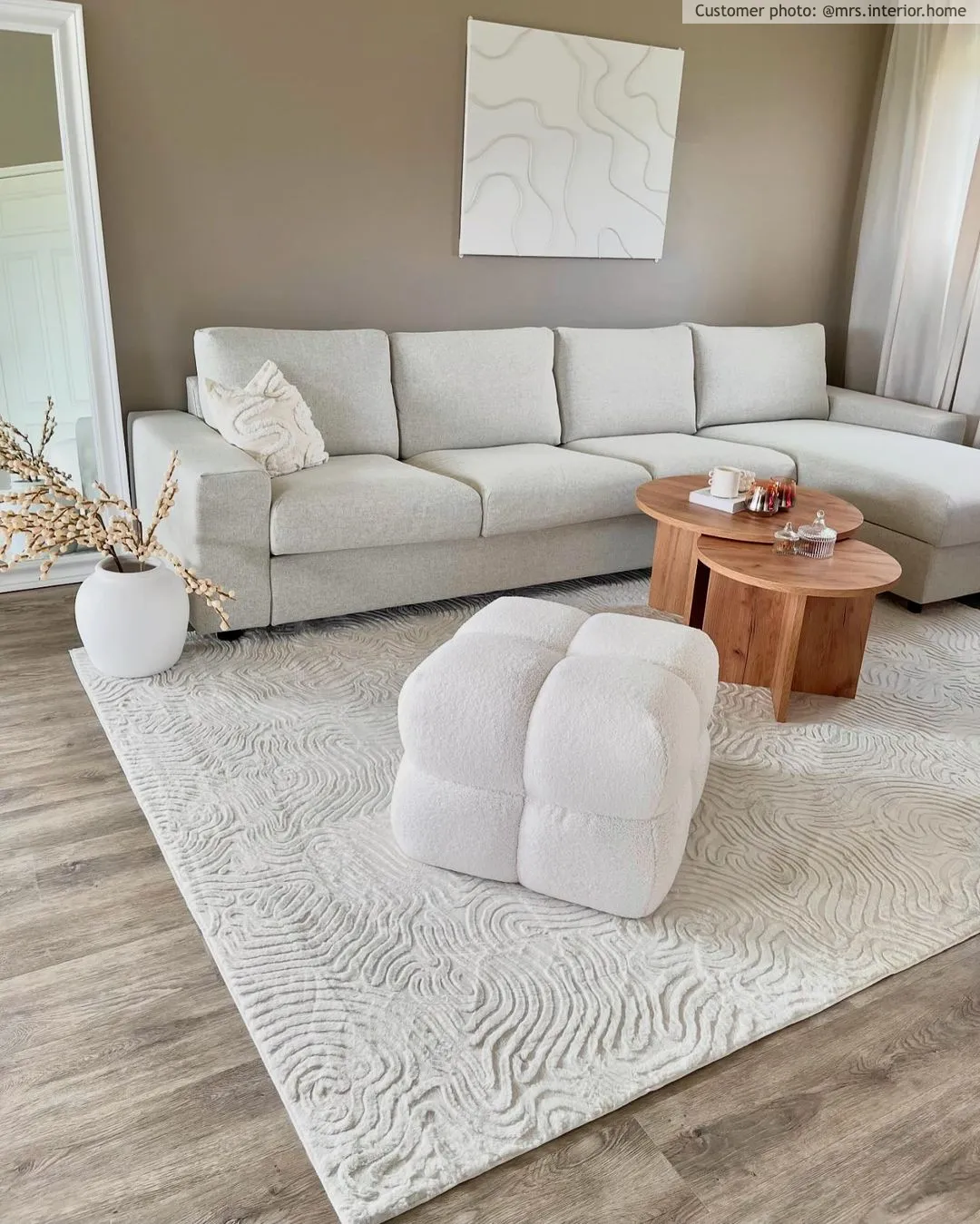 Shaggy rugs - Amora (offwhite)