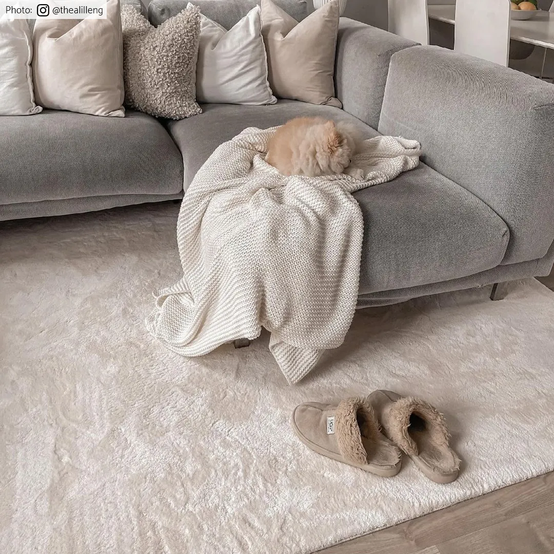 Shaggy rugs - Aranga Super Soft Fur (beige)