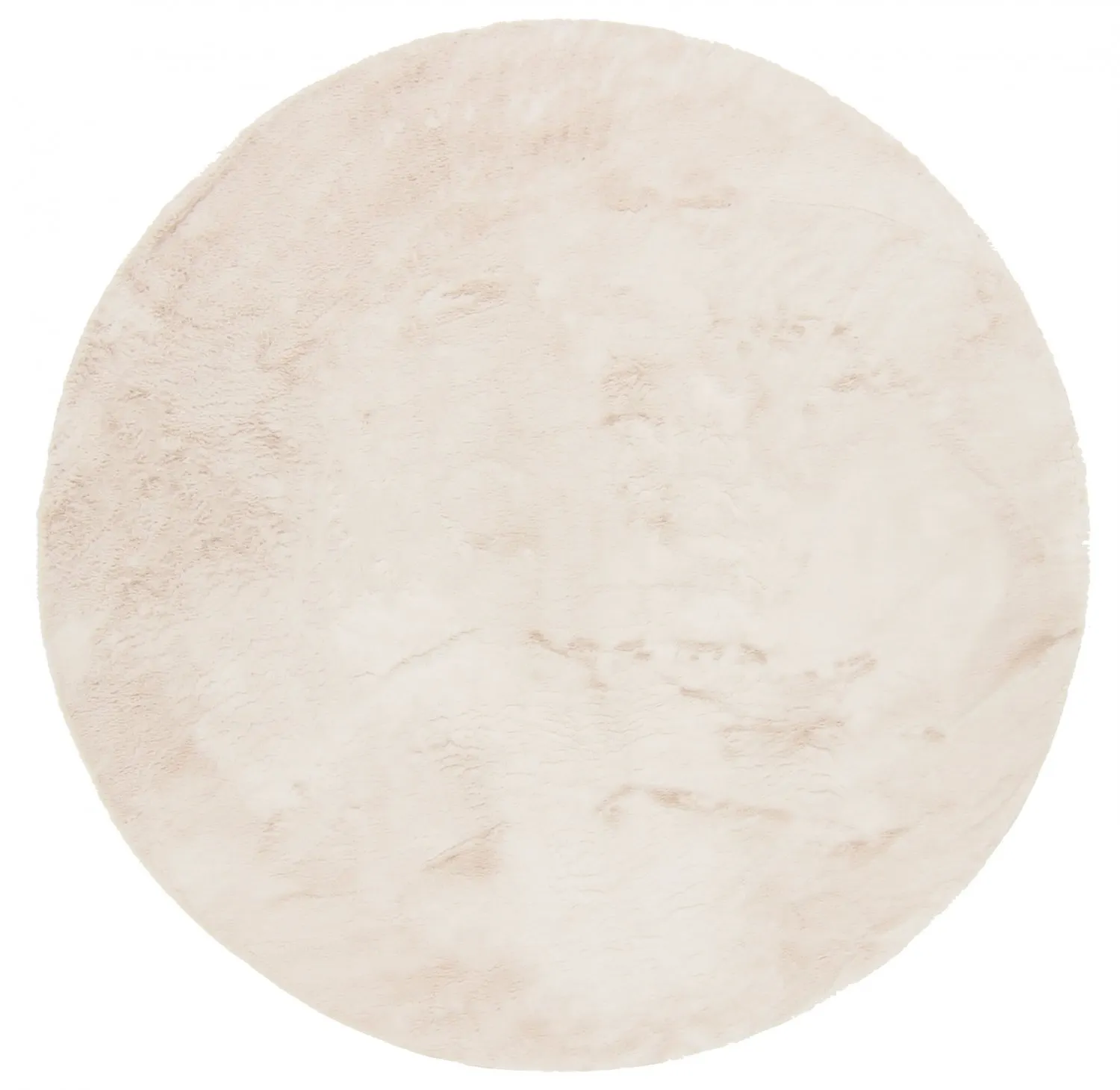 Round rugs - Aranga Super Soft Fur (beige)