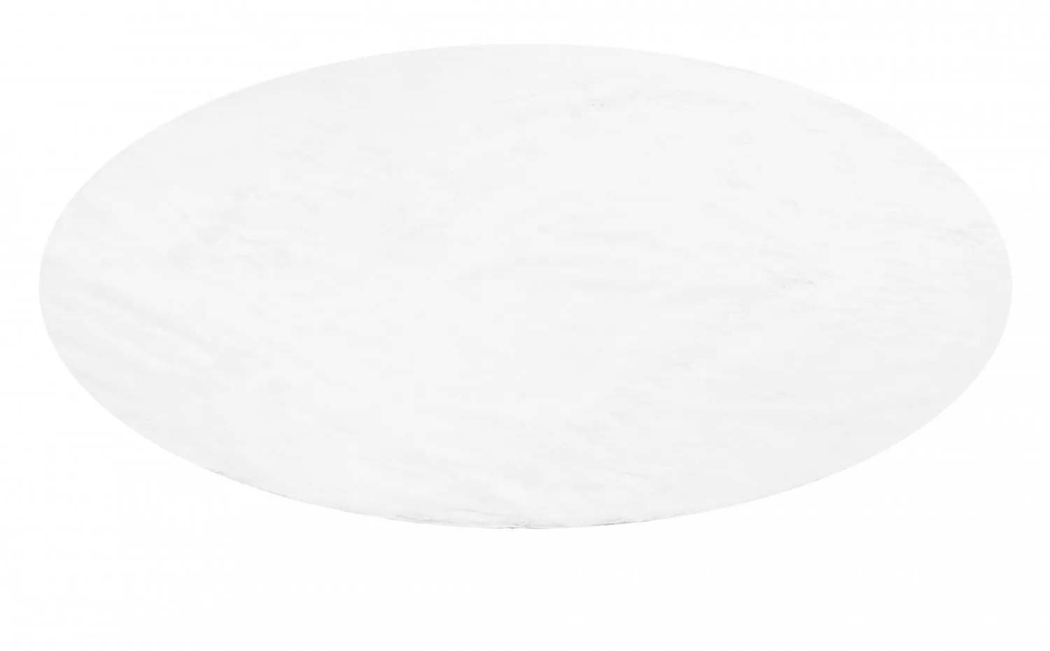 Round rugs - Aranga Super Soft Fur (white)