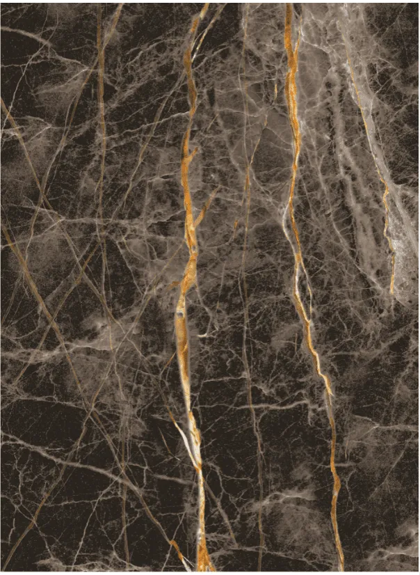 Wilton rug - Aris (black/gold)
