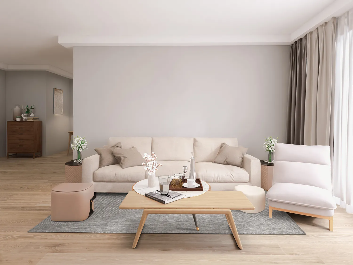 Indoor/Outdoor rug - Arlo (grey)