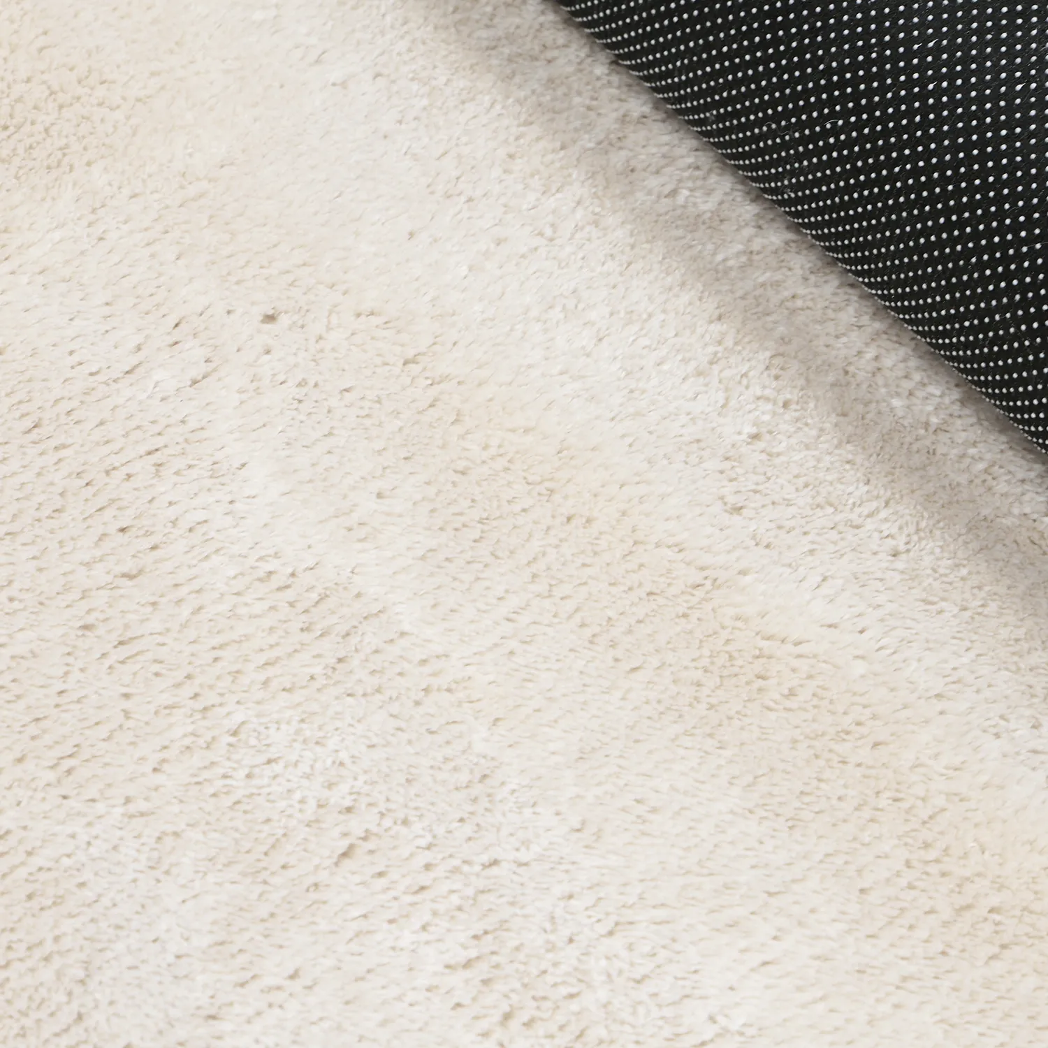 Asymmetric Wavy Shaggy Rug - Aranga Super Soft Fur (beige)