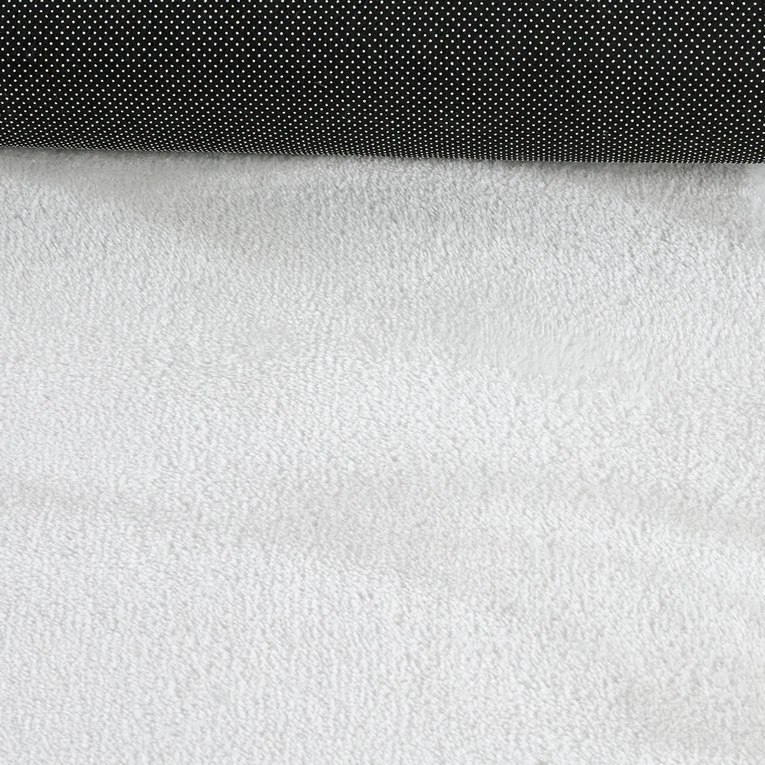 Asymmetric Wavy Shaggy Rug - Aranga Super Soft Fur (white)