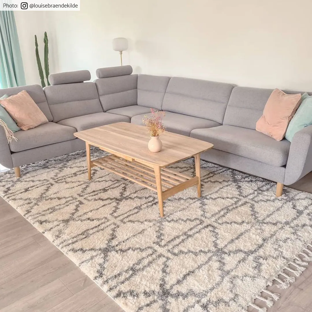 Shaggy rugs - Azuay (beige)
