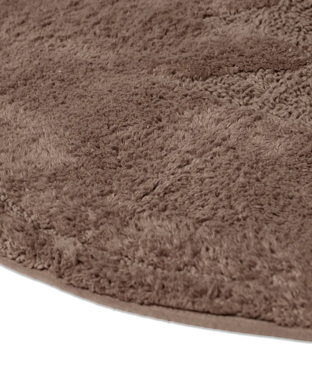 Round bath mat - Gertie (brown)