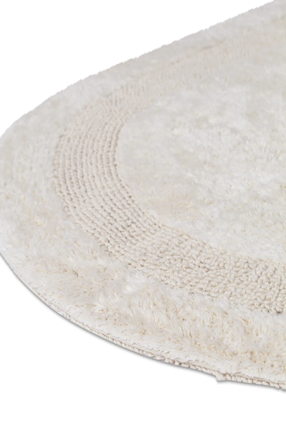 Oval bath mat - nila (offwhite)