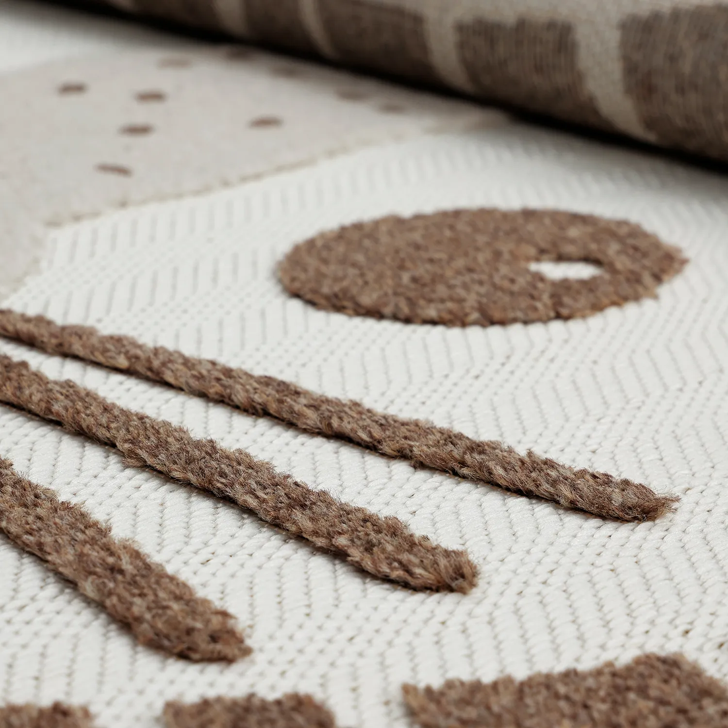 Children's Rug - Kind Lion (cream/blue)