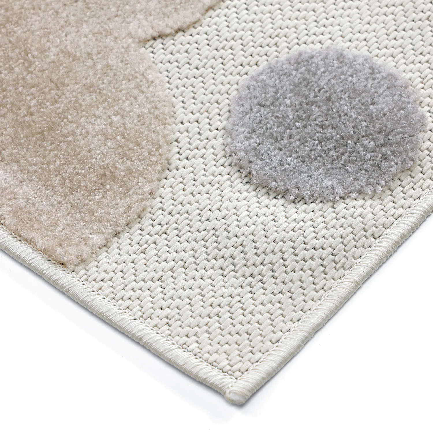 Children's Rug - Kind Llama (cream/brown)