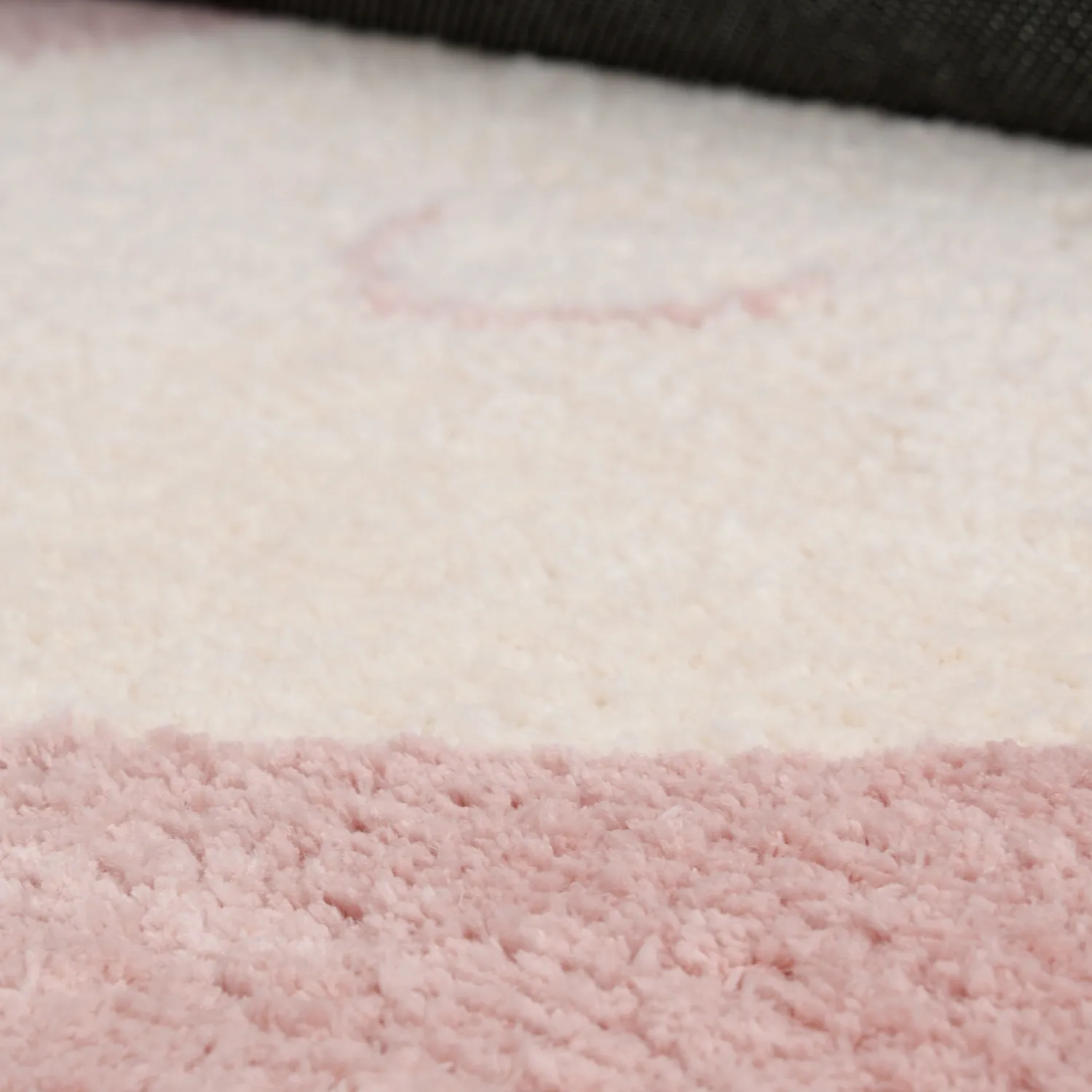 Children's Rug - Soft Bunny (pink/cream)