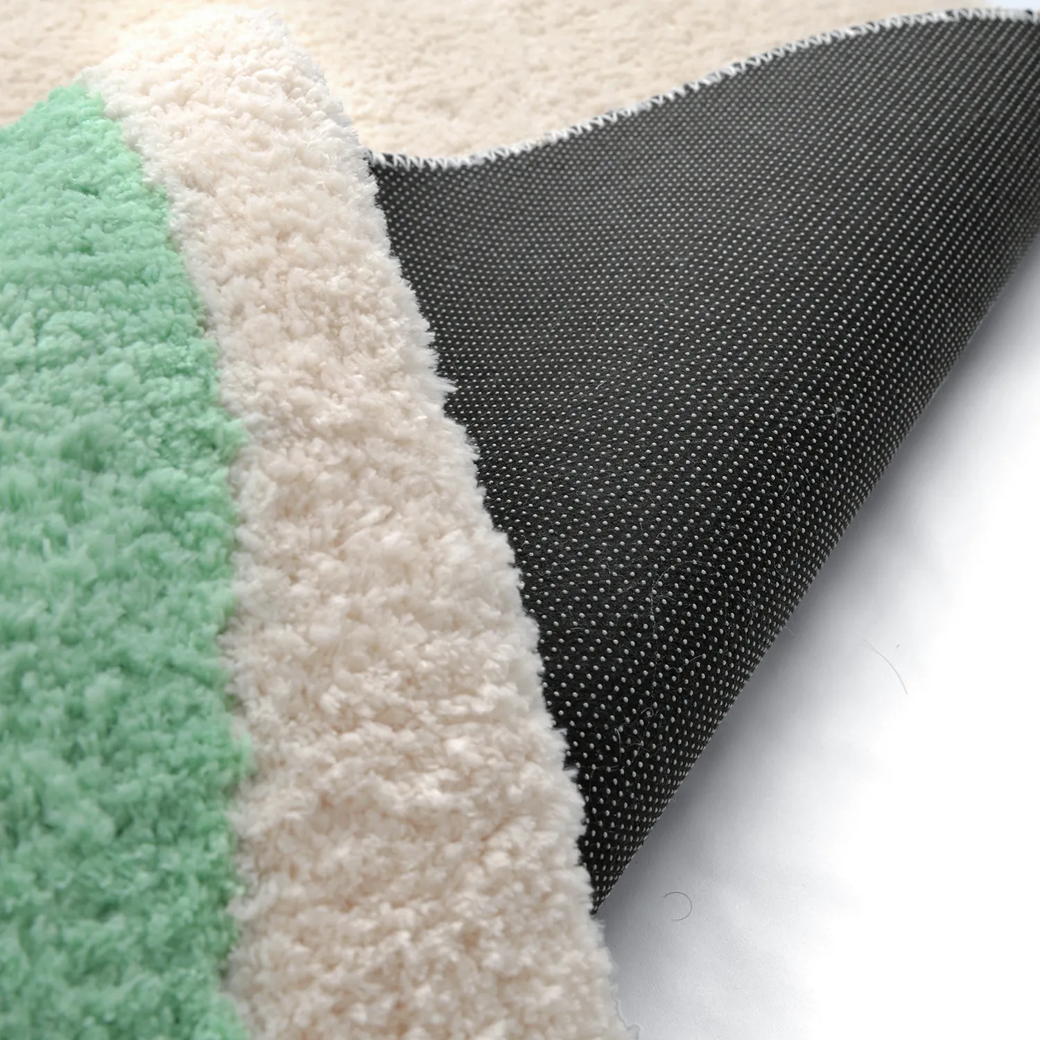 Children's Rug - Soft Crocodile (cream/green)