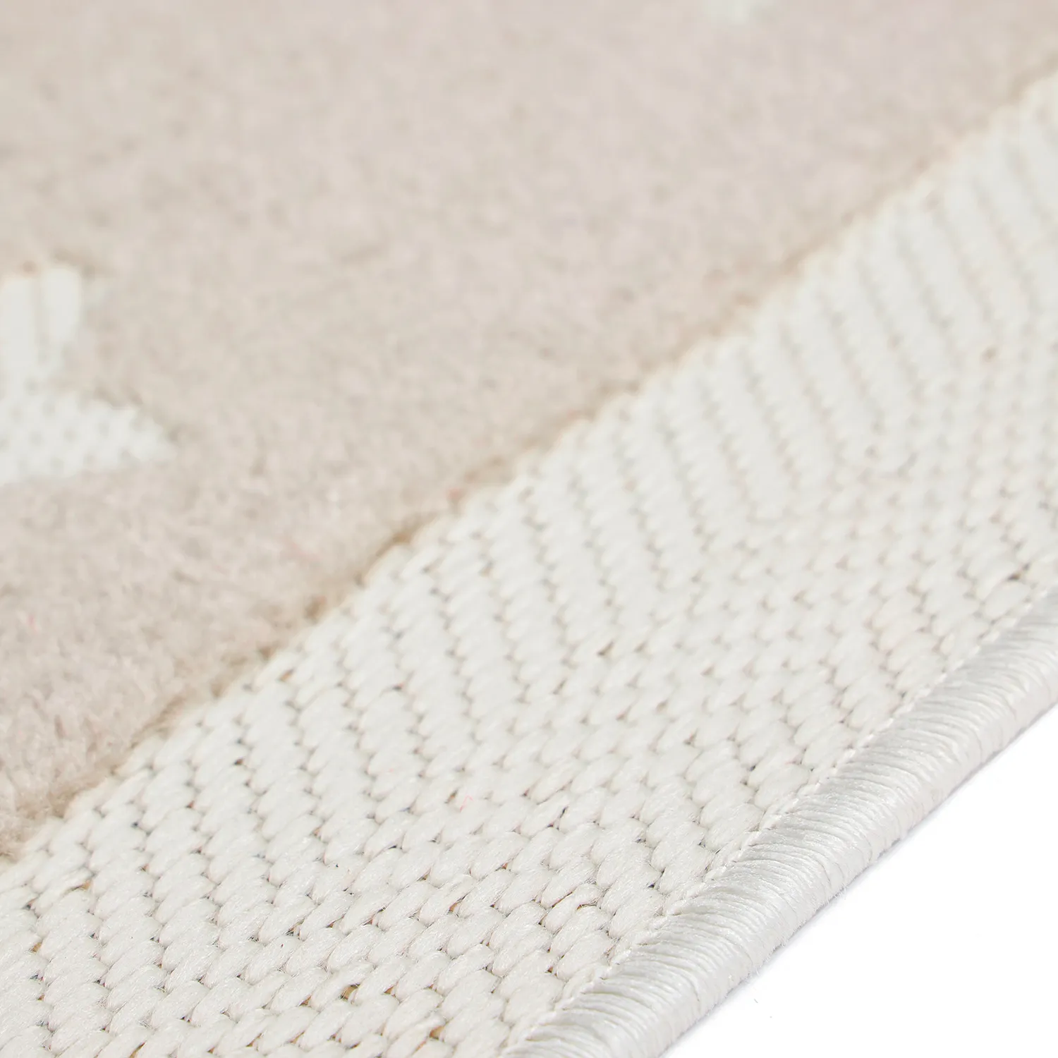 Children's Rug - Star Frame (cream/brown)