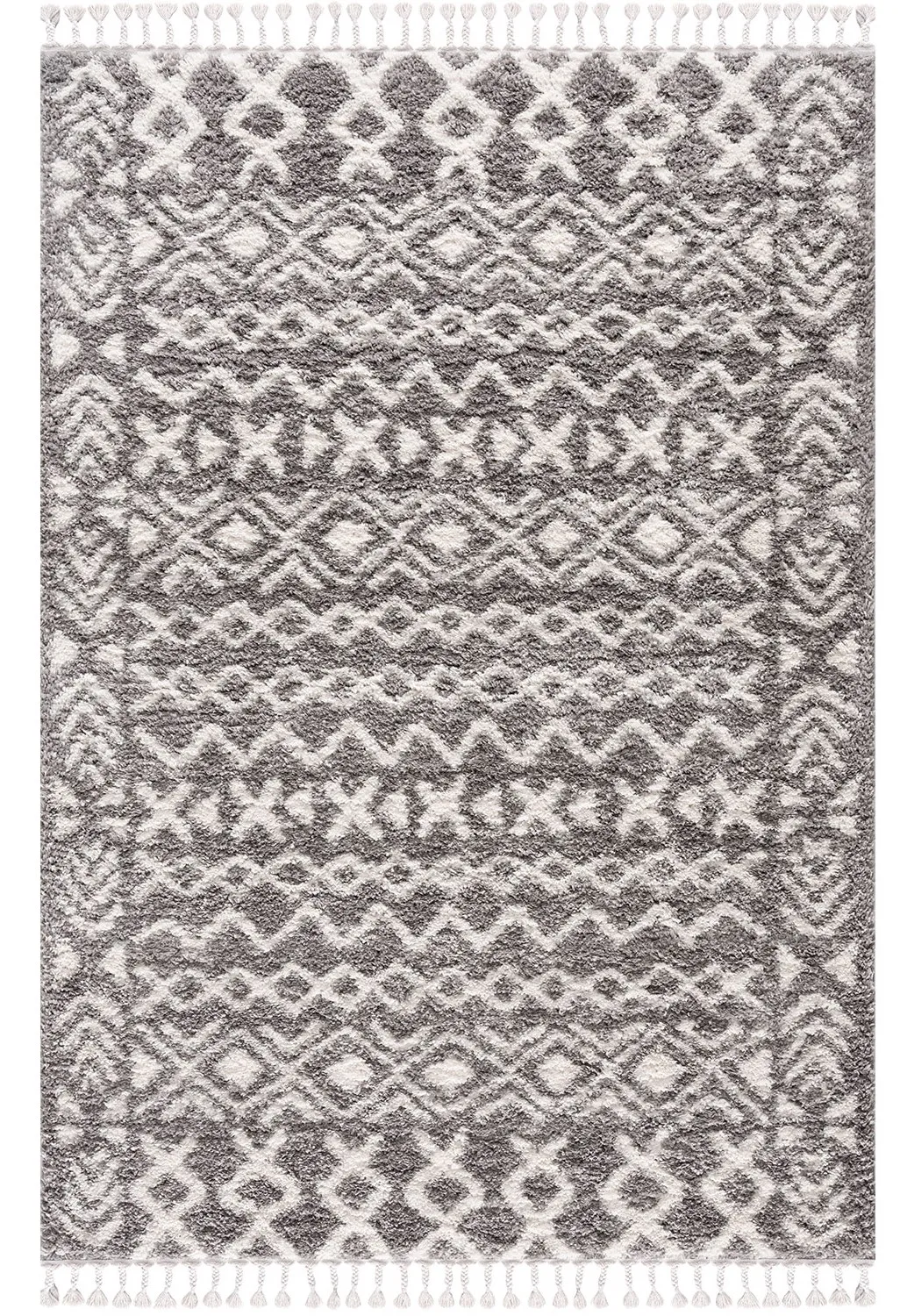 Shaggy rugs - Loja (grey)
