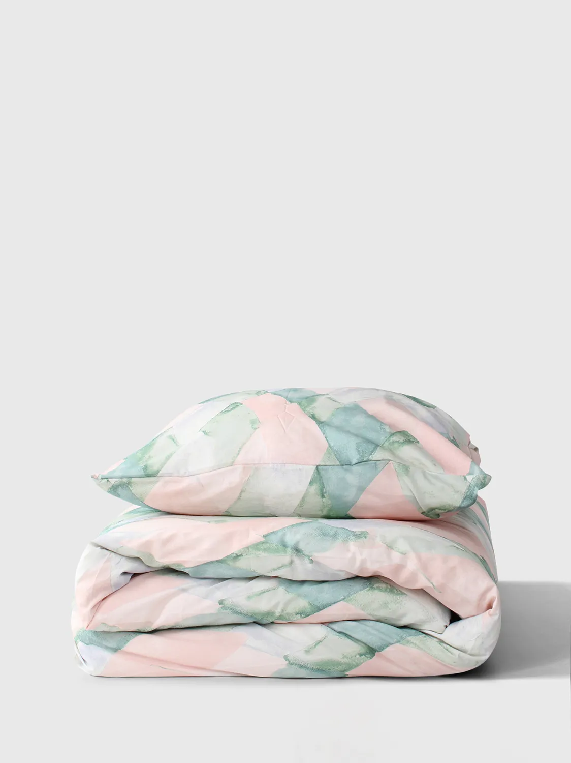 Bedset - Blanca (pink/green)