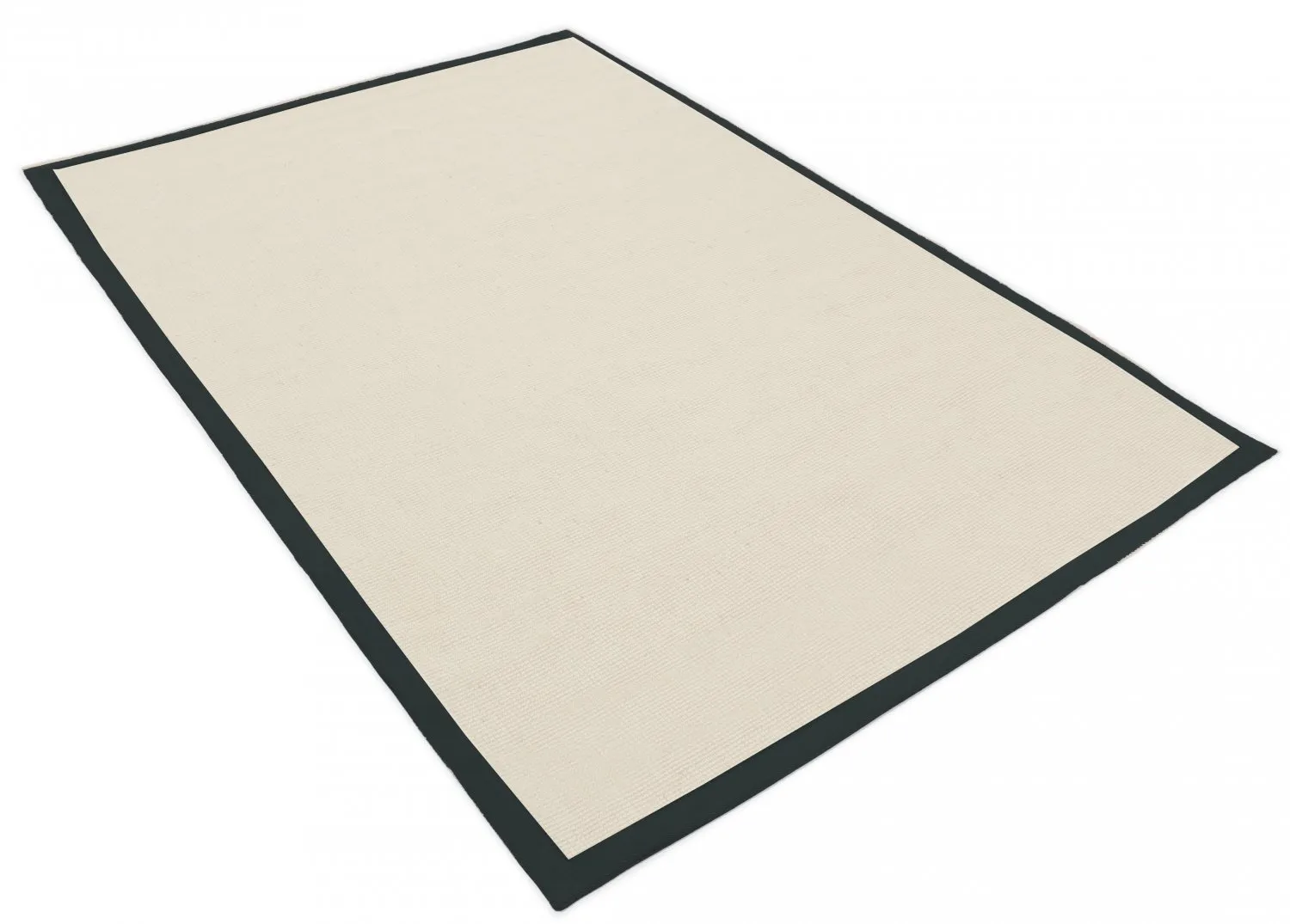 Sisal rugs - Agave (black/offwhite)