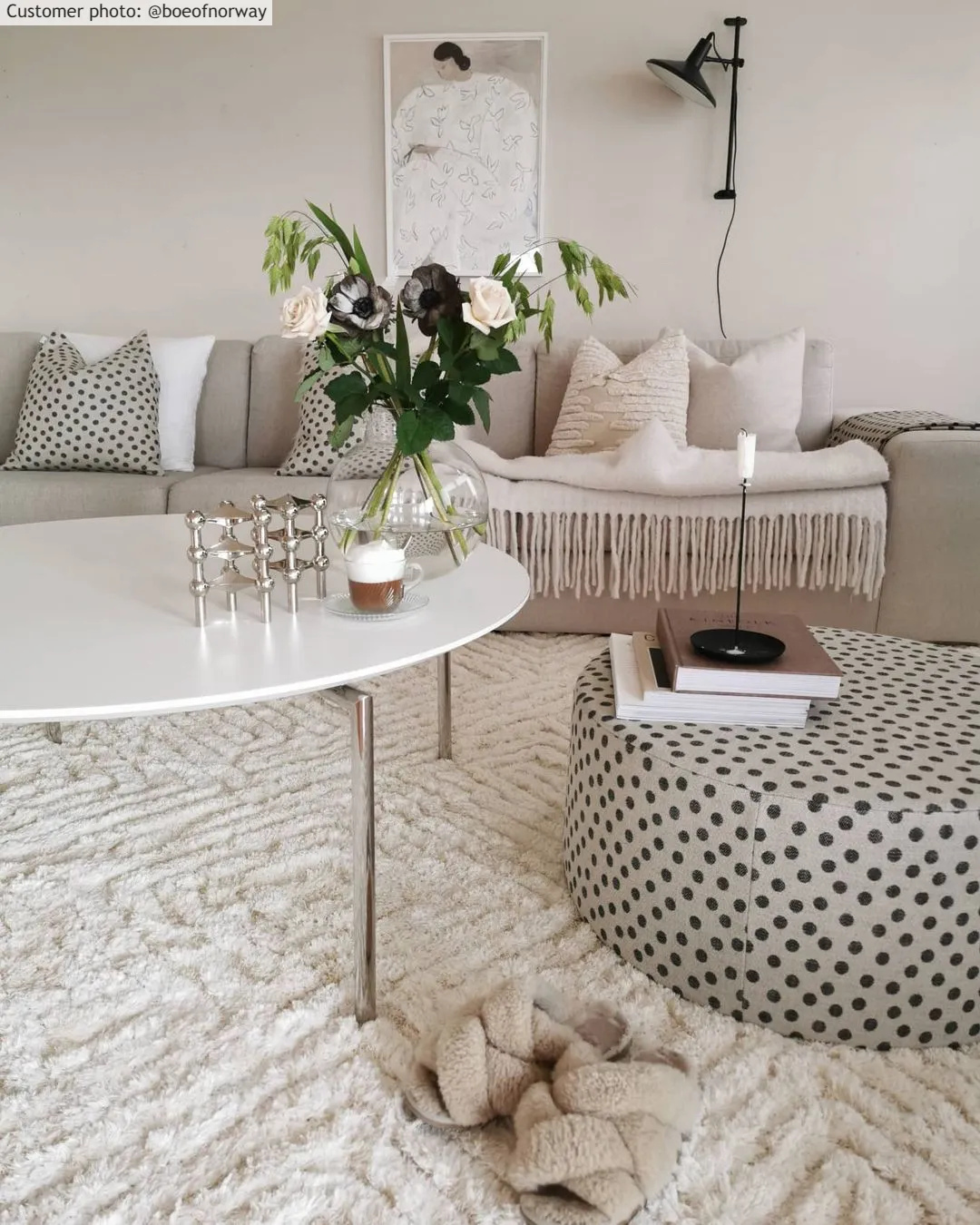 Round rugs - Monti (offwhite)