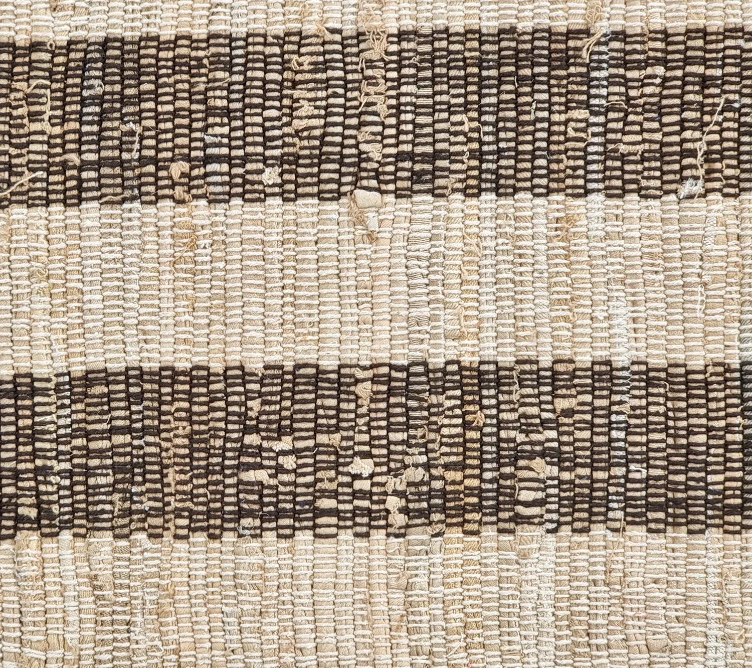 Cotton rug - Hedda (black)
