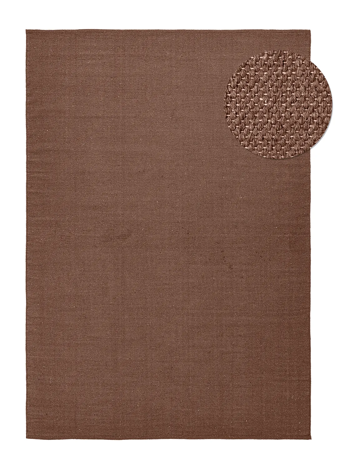 Cotton rug - Rigolet (brown)