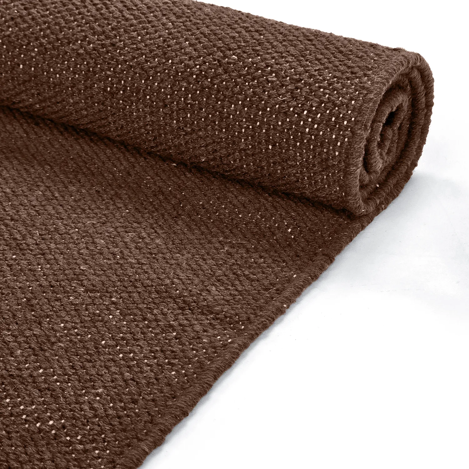 Cotton rug - Rigolet (brown)