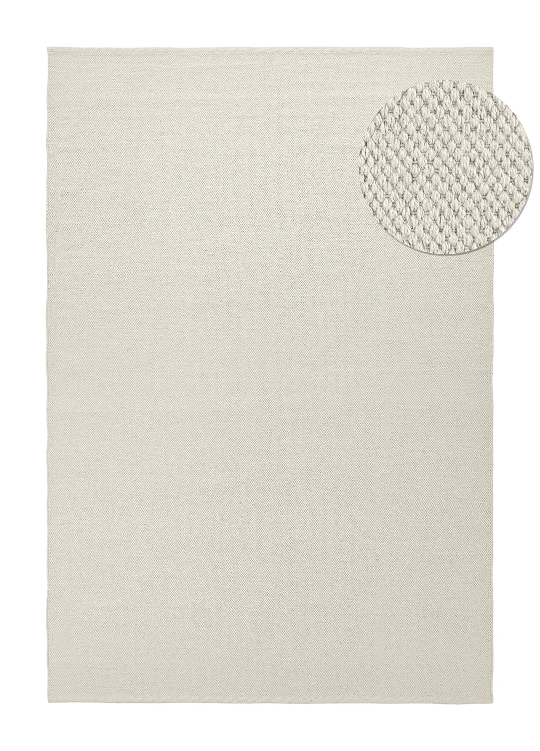 Cotton rug - Rigolet (cream)