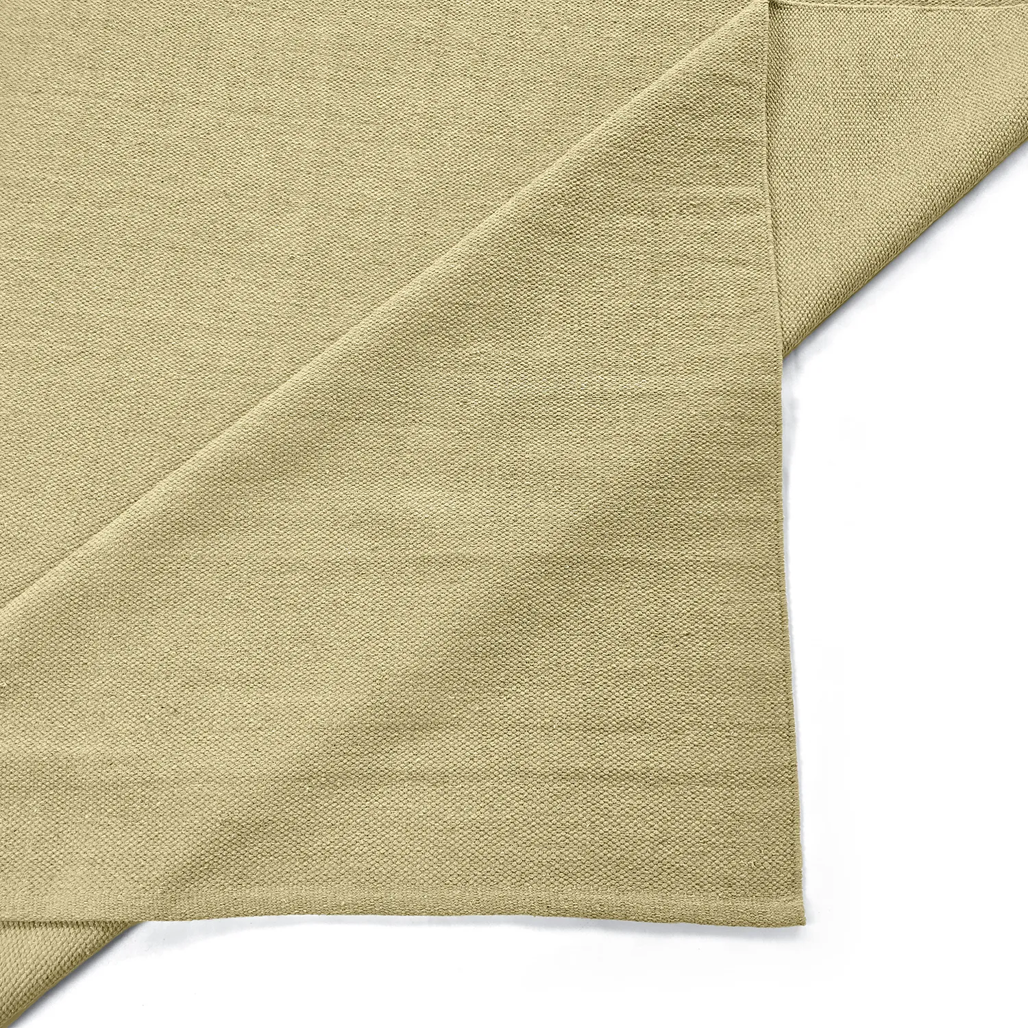 Cotton rug - Rigolet (yellow)