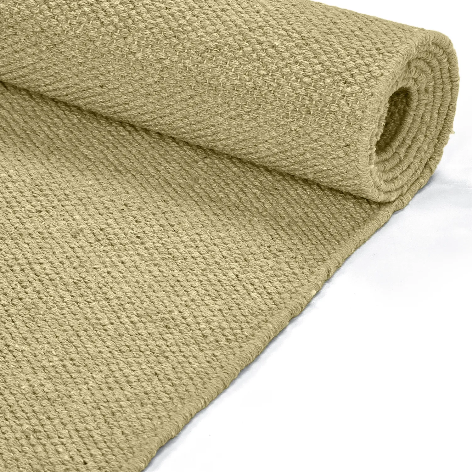 Cotton rug - Rigolet (yellow)