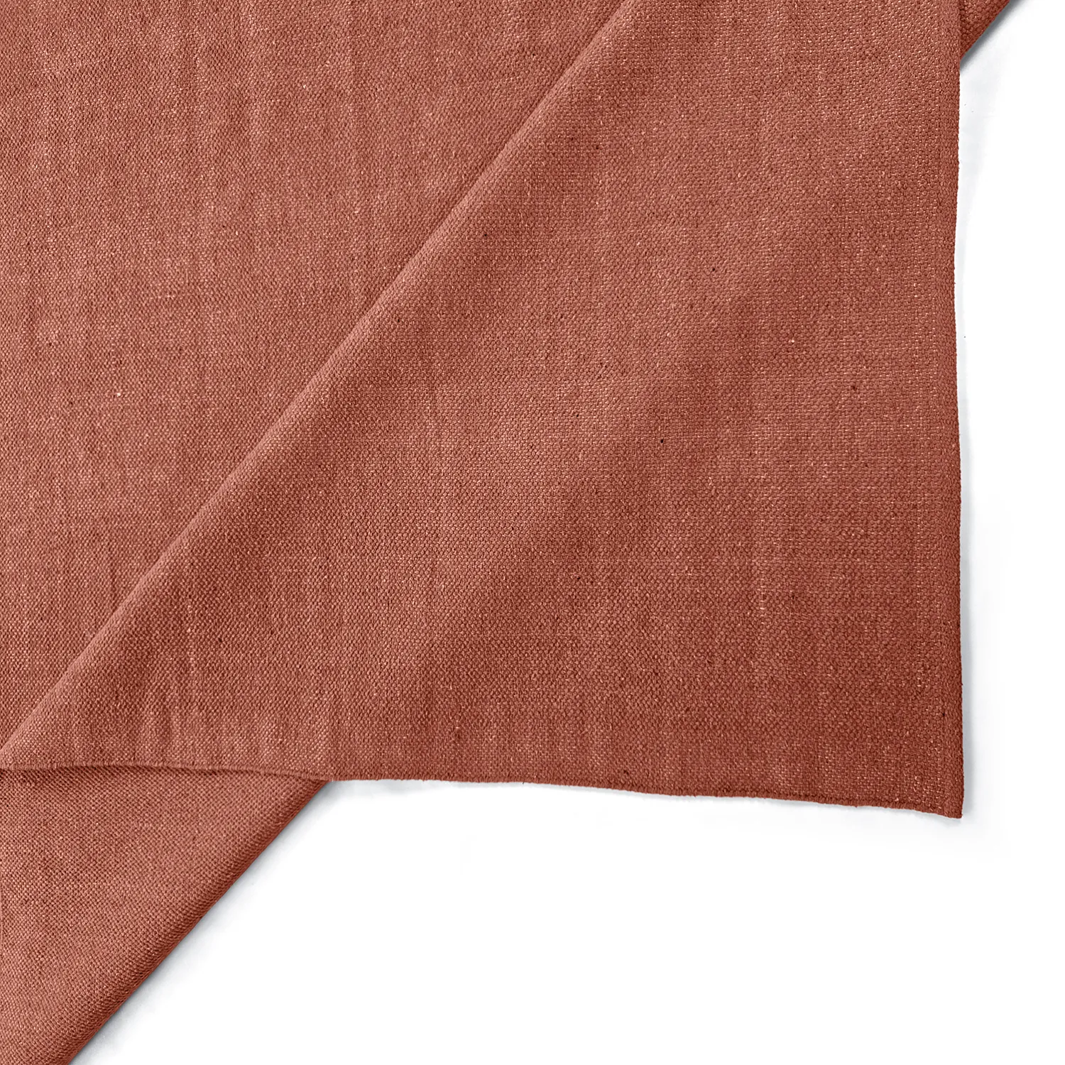 Cotton rug - Rigolet (terracotta)