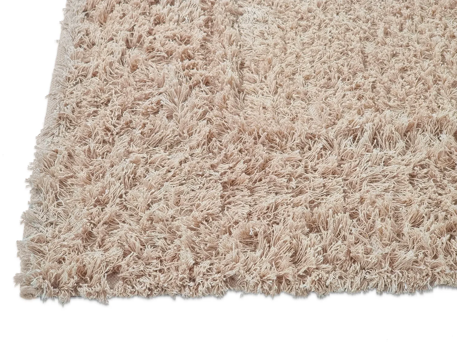 Shaggy rugs - Aline Natural Cotton Shaggy (beige)