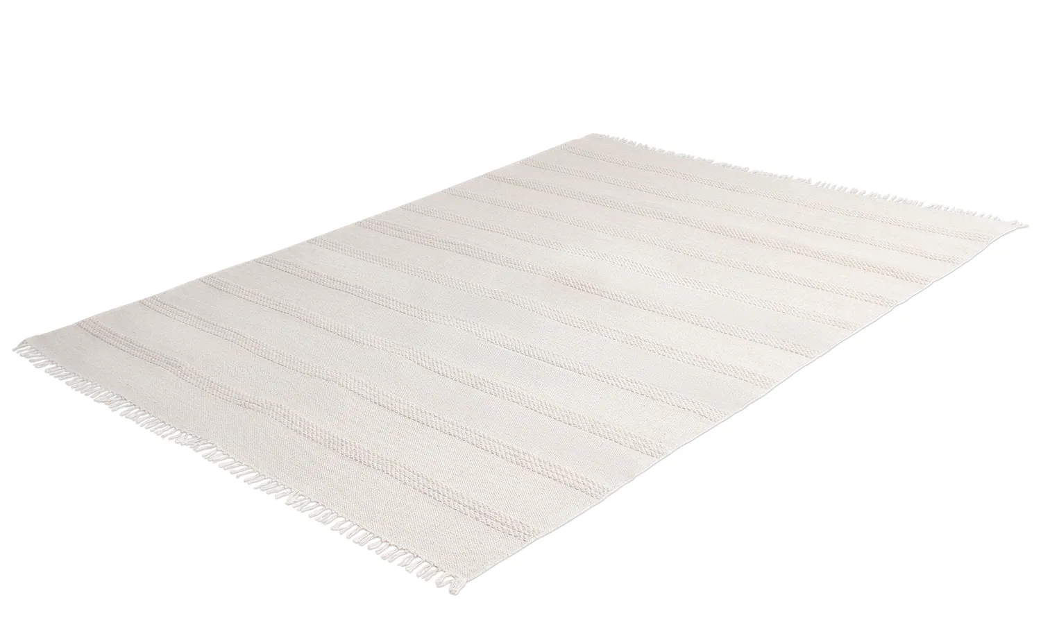 Cotton rug - Lilje (light beige)