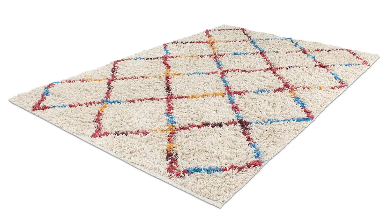 Shaggy rugs - Maeron Natural Cotton Shaggy (multi)