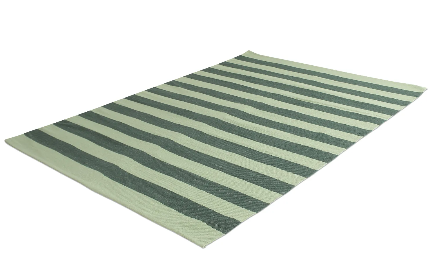Cotton rug - Nilo (green)