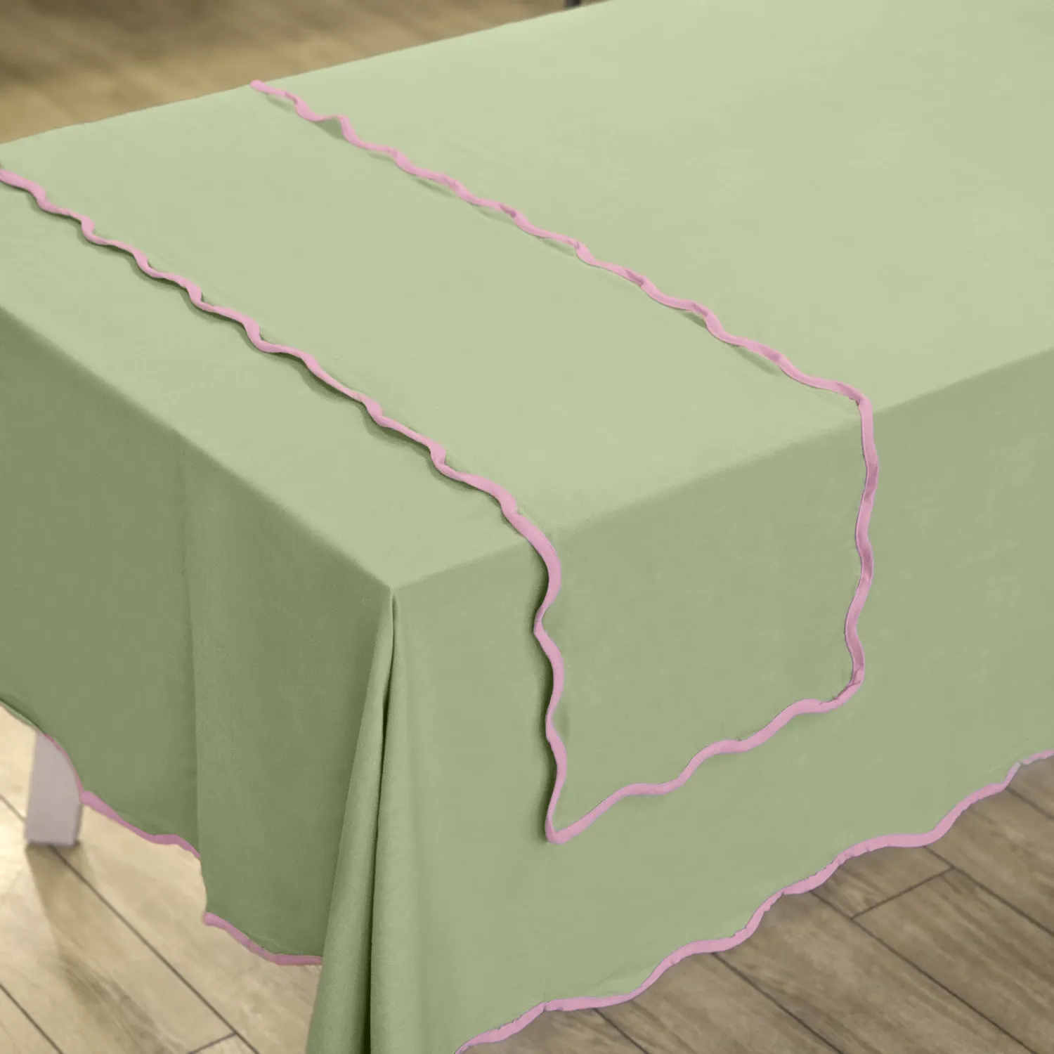 Table runner - Yrsa (green)