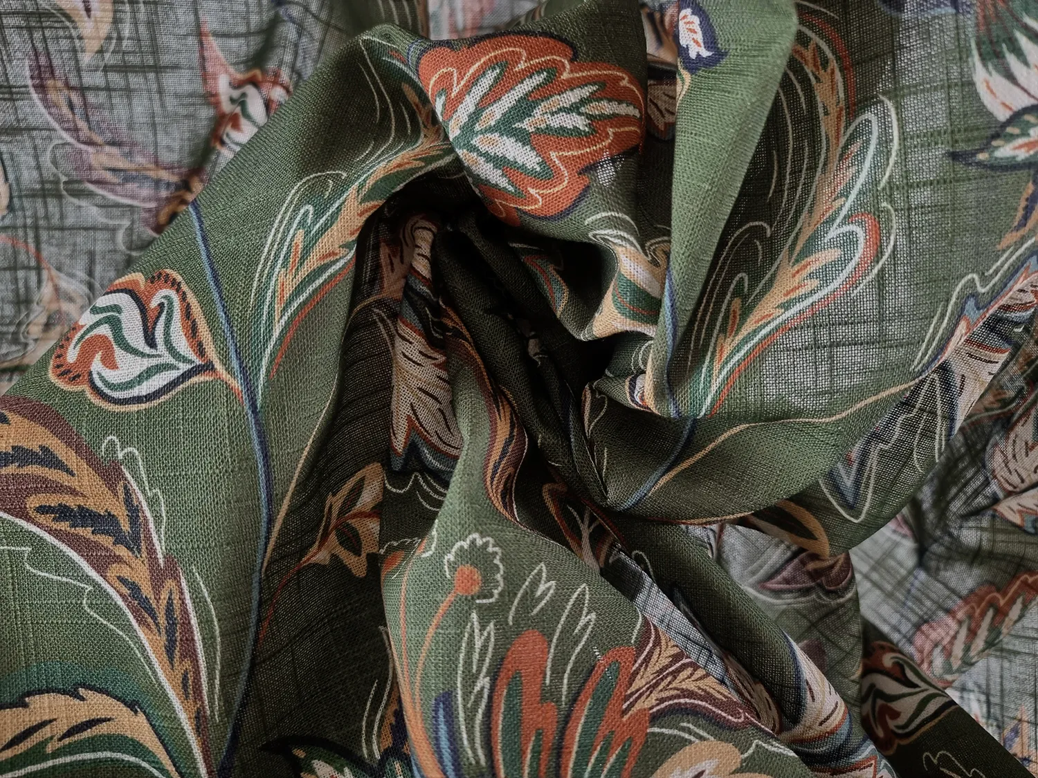 Table runner - Dagny (green)