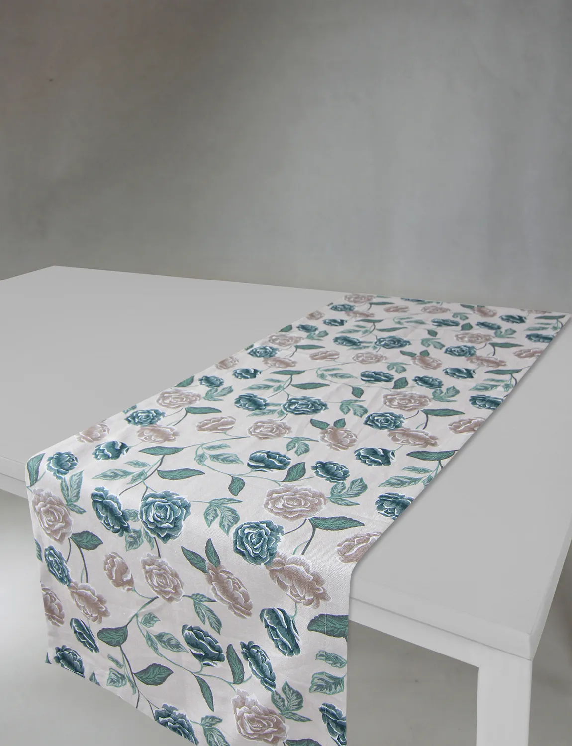 Table runner - Wreath (blue)