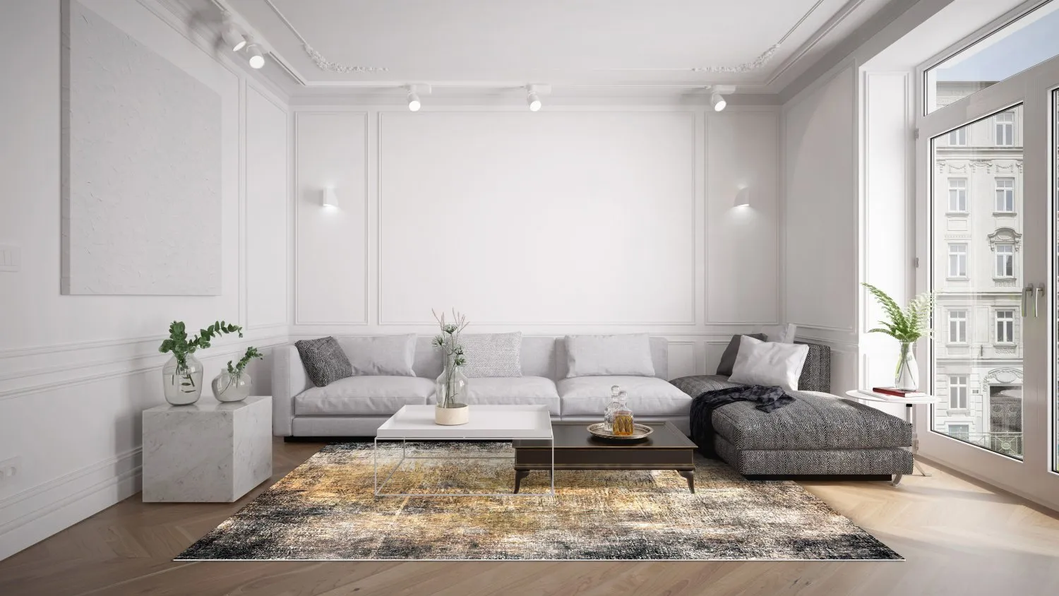 Wilton rug - Florent (brown)