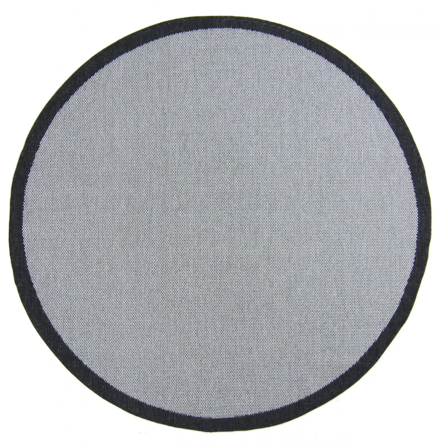 Round rug - Sortelha (black)