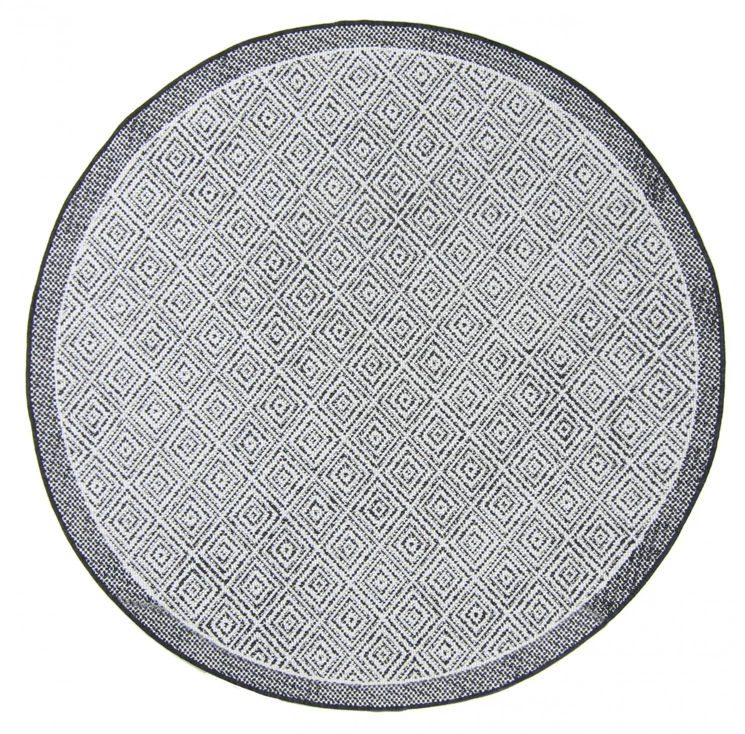 Round rug - Monsaraz (black)