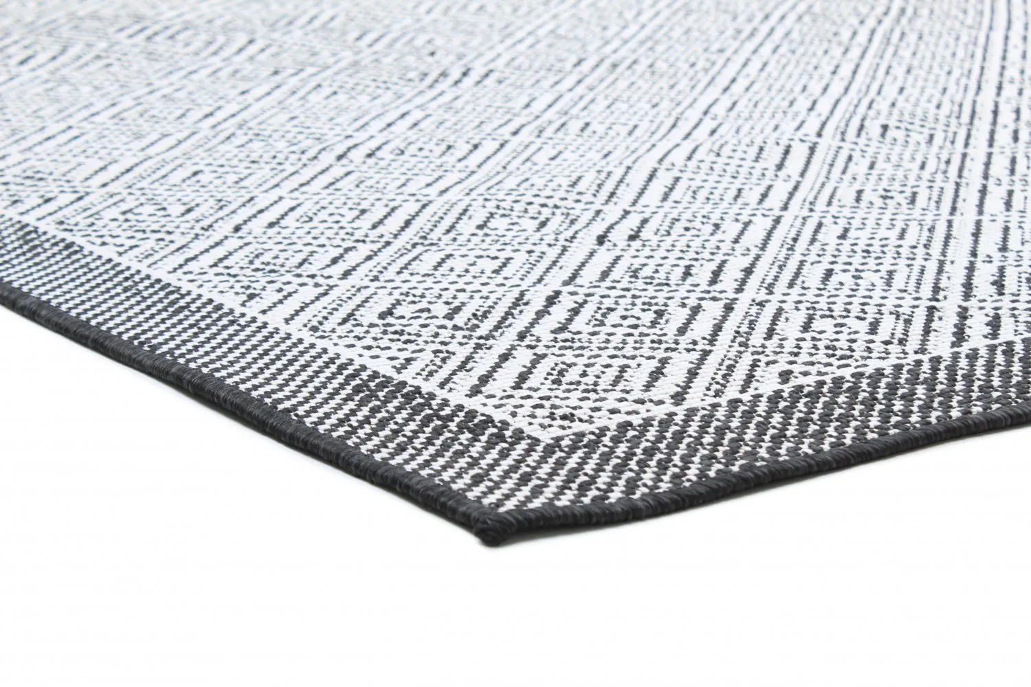 Indoor/Outdoor rug - Monsaraz (black)
