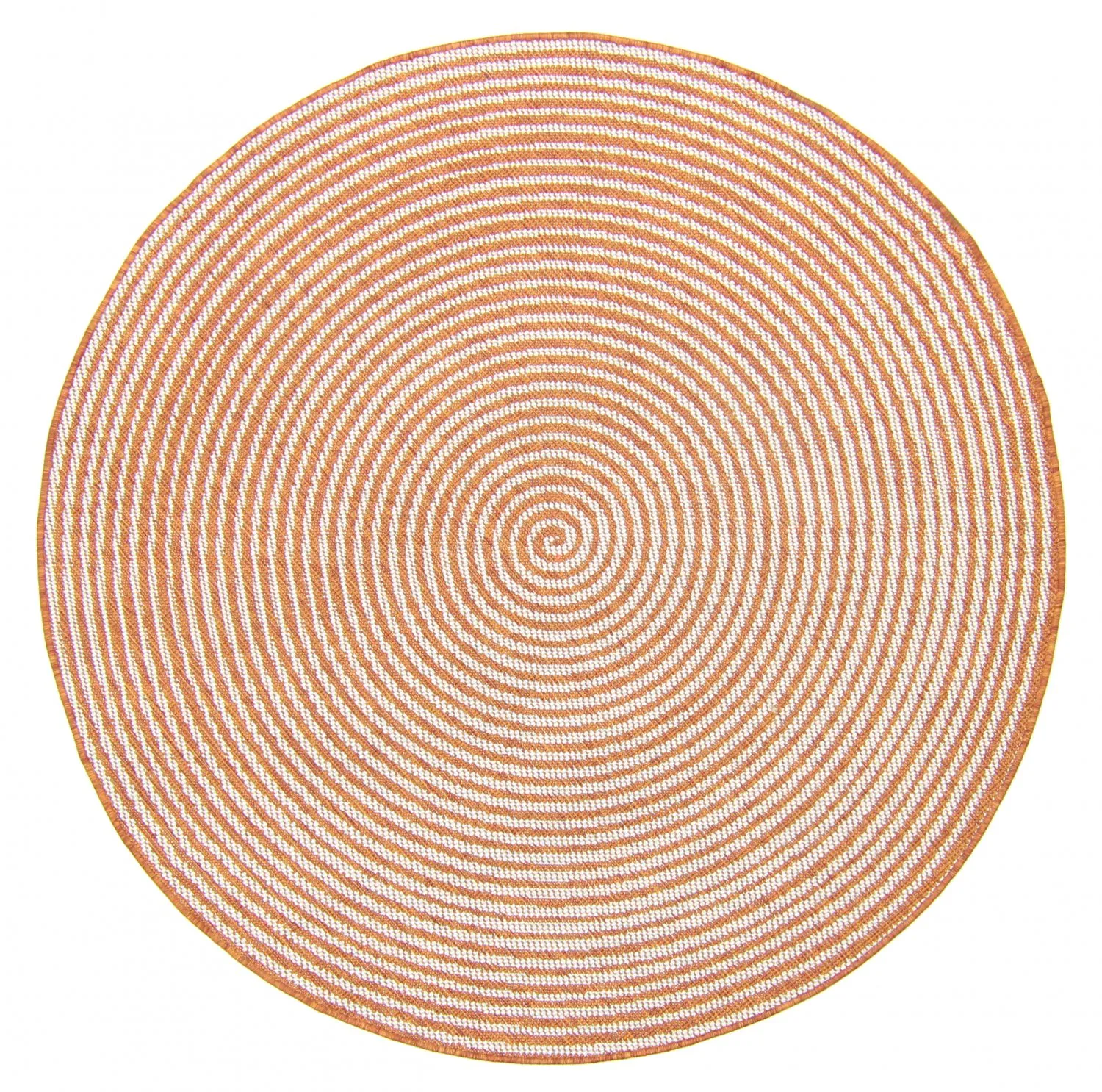 Round rug - Ferragudo (orange)