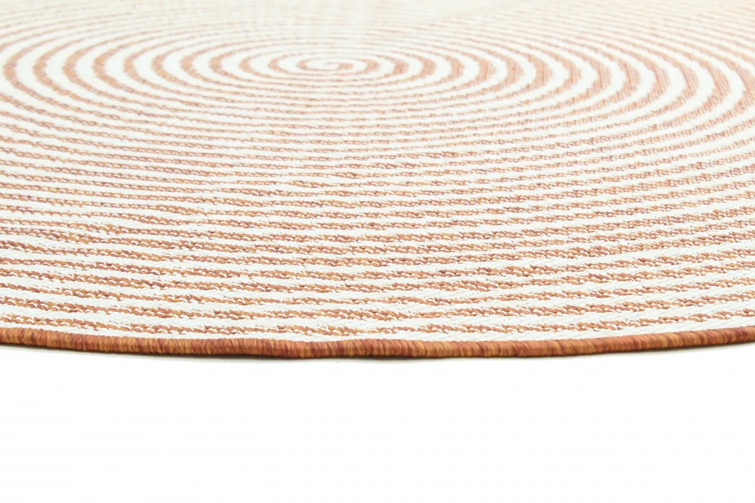 Round rug - Ferragudo (orange)