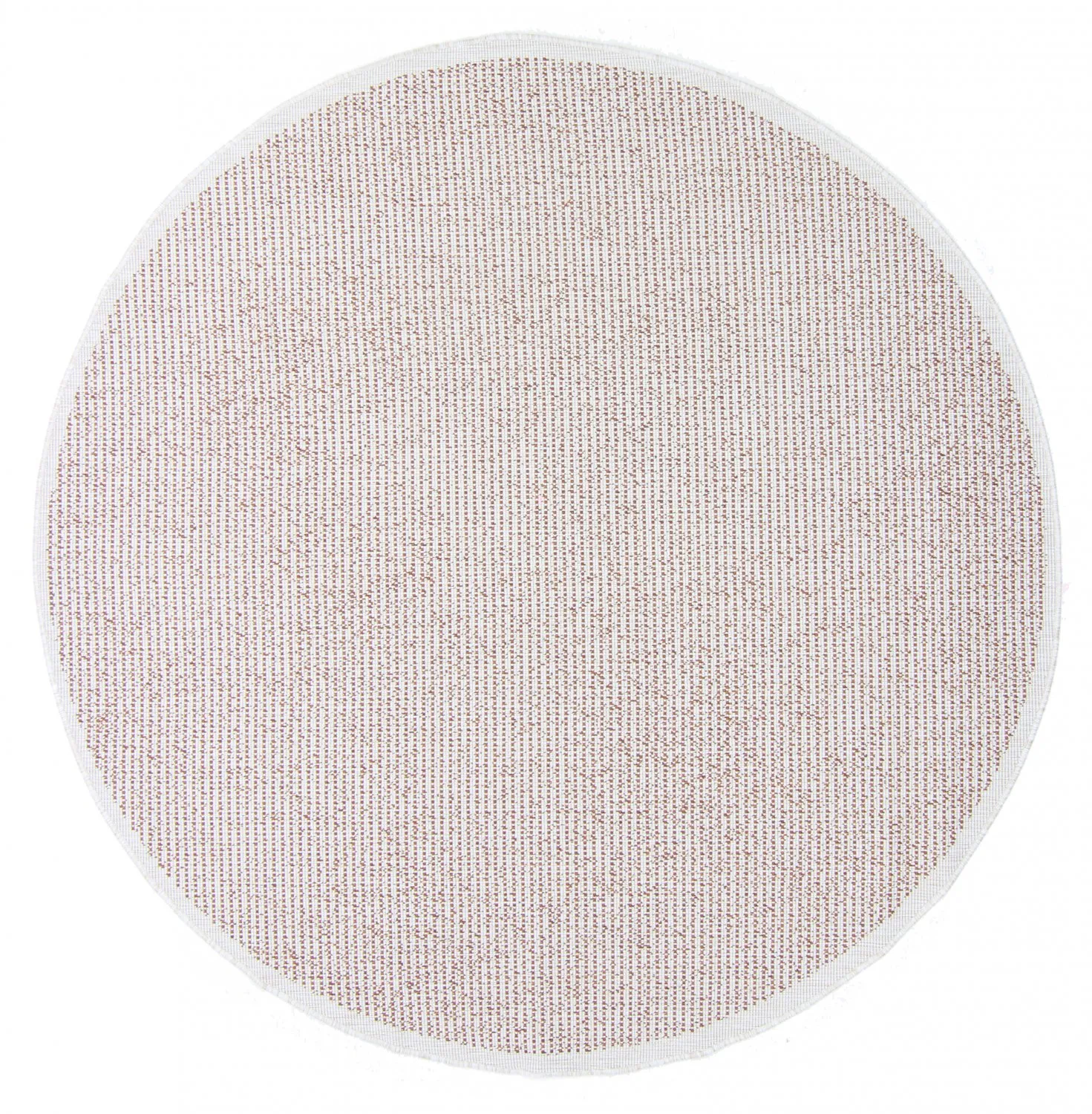 Round rug - Tromsø (orange)