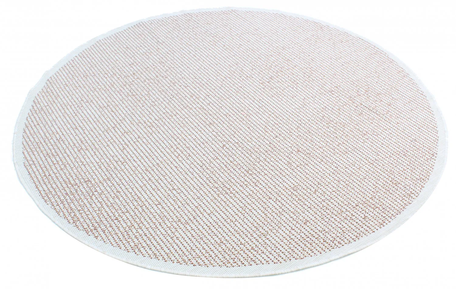 Round rug - Tromsø (orange)