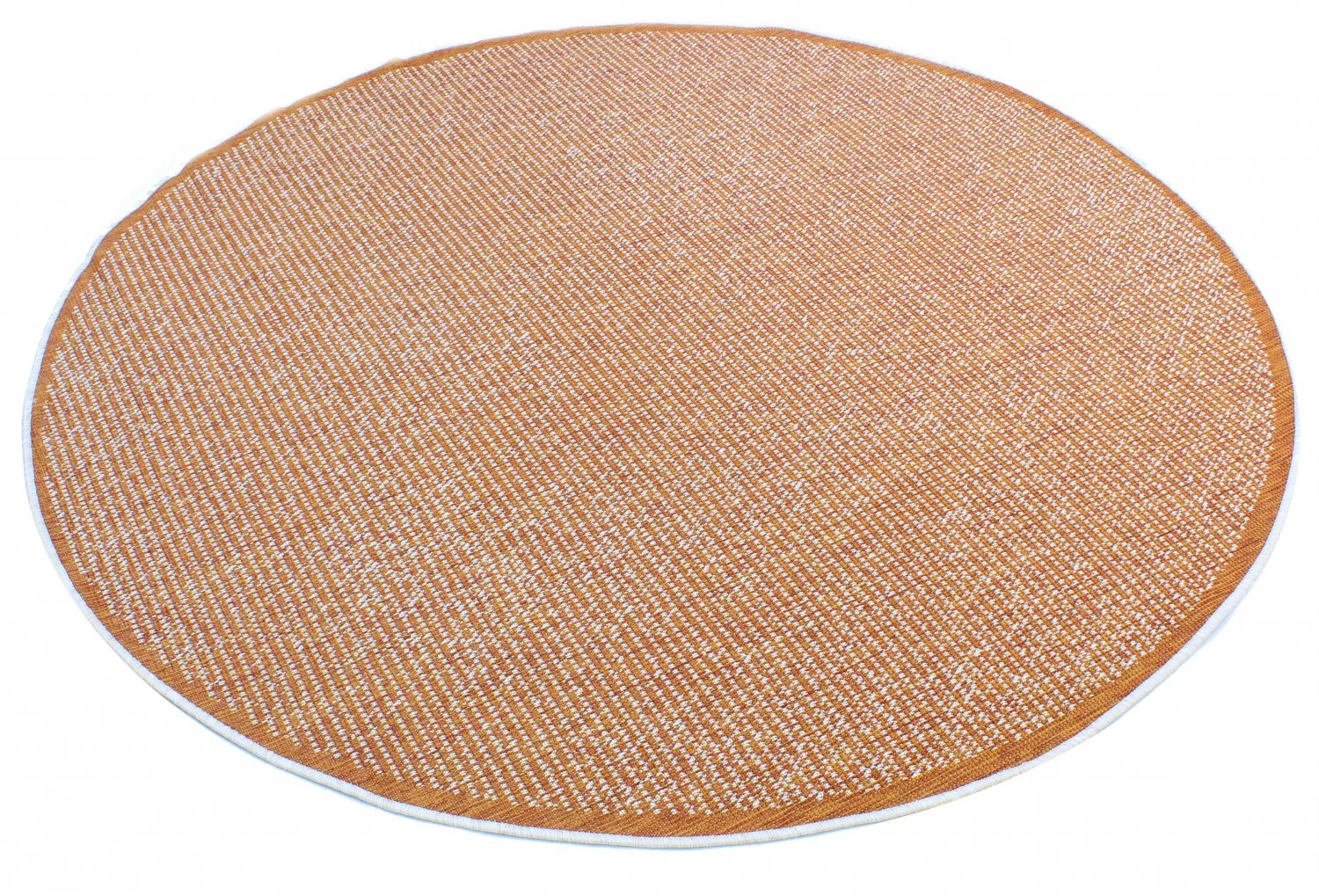 Round rug - Tromsø (orange)